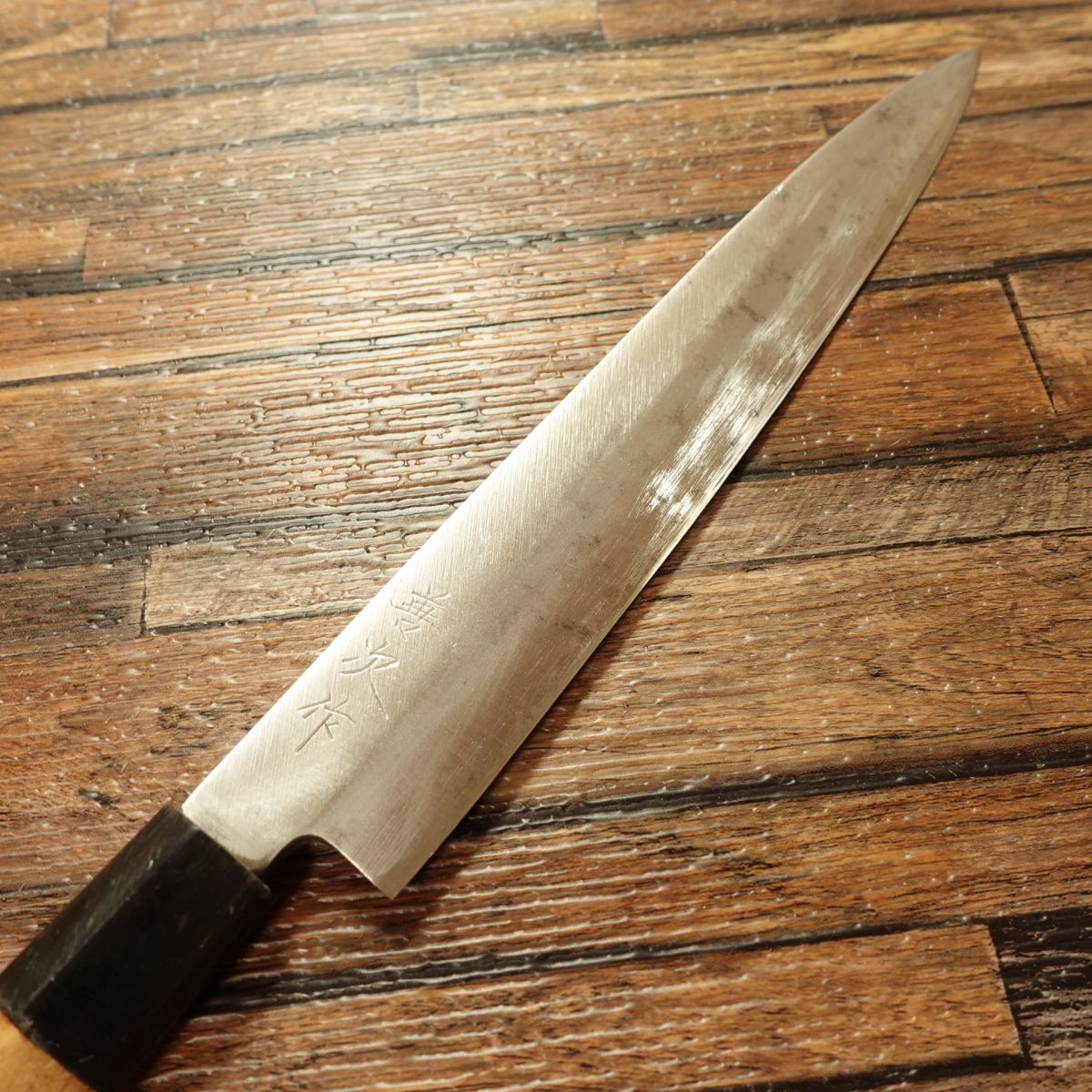 Yoshitsugu Yanagiba Knife, Sharpened, Yoshitsugu-made, Sashimi Knife, Hagane Steel, Single Bevel, 210mm