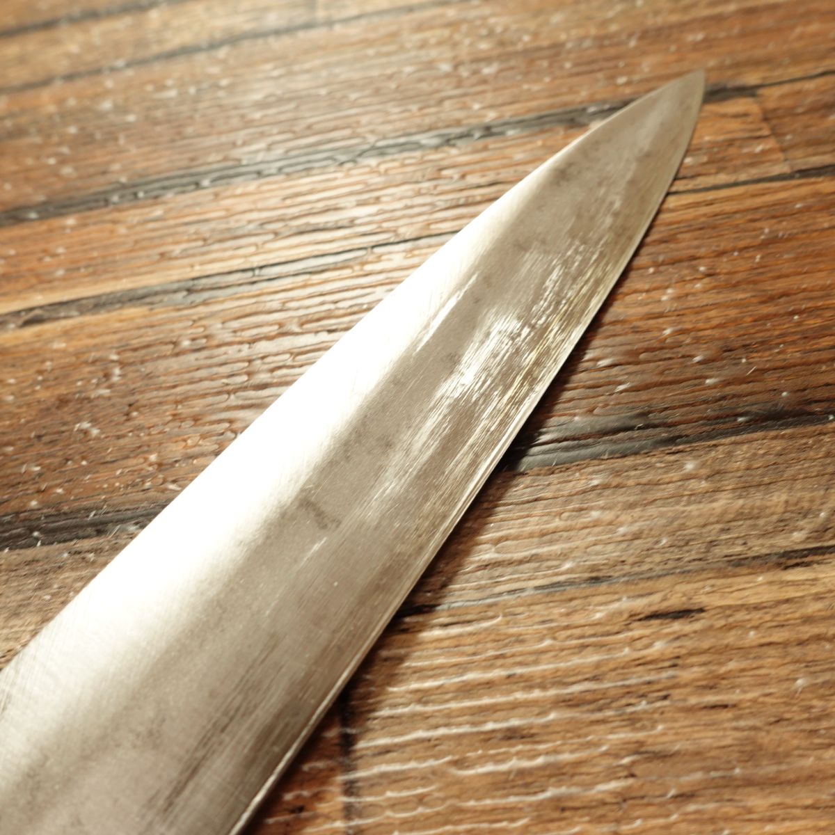 Yoshitsugu Yanagiba Knife, Sharpened, Yoshitsugu-made, Sashimi Knife, Hagane Steel, Single Bevel, 210mm