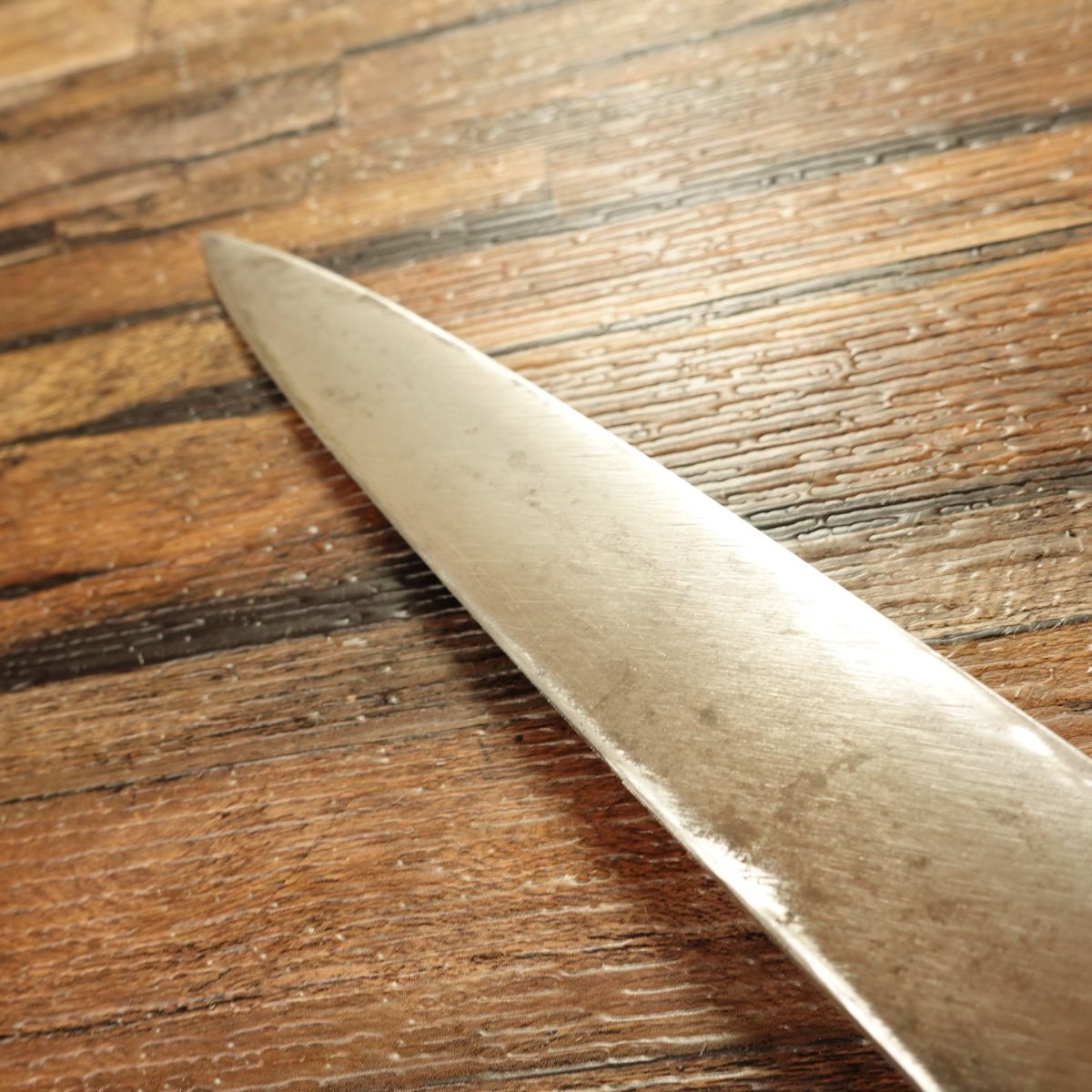 Yoshitsugu Yanagiba Knife, Sharpened, Yoshitsugu-made, Sashimi Knife, Hagane Steel, Single Bevel, 210mm