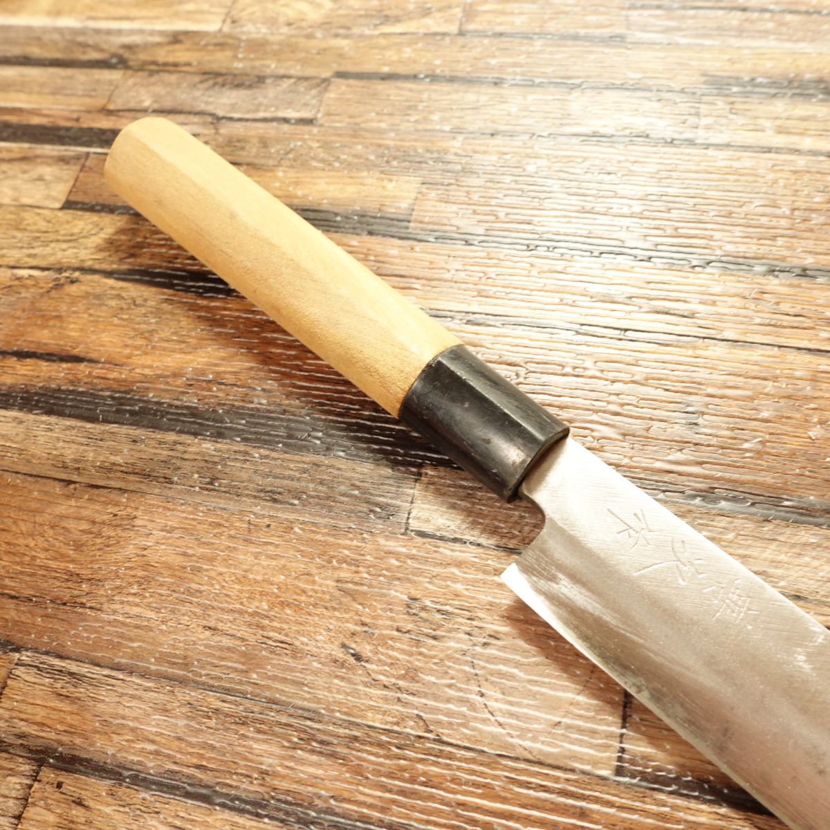 Yoshitsugu Yanagiba Knife, Sharpened, Yoshitsugu-made, Sashimi Knife, Hagane Steel, Single Bevel, 210mm
