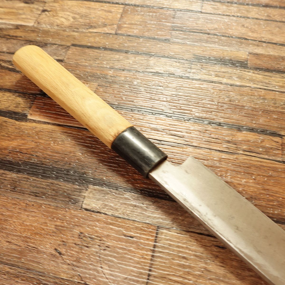 Yoshitsugu Yanagiba Knife, Sharpened, Yoshitsugu-made, Sashimi Knife, Hagane Steel, Single Bevel, 210mm