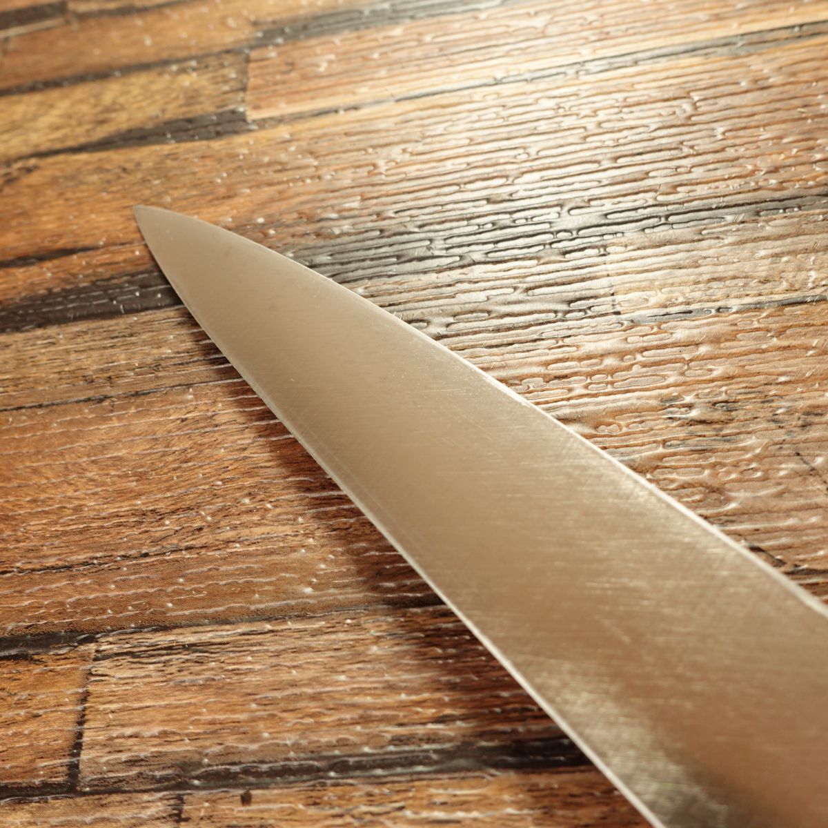 [HYPER REBORN] Sakai Ichiji Yanagiba Knife, Sharpened, Black Oxide Finish, Sashimi Knife, With Sakai Cutlery Seal, Unused, 210mm