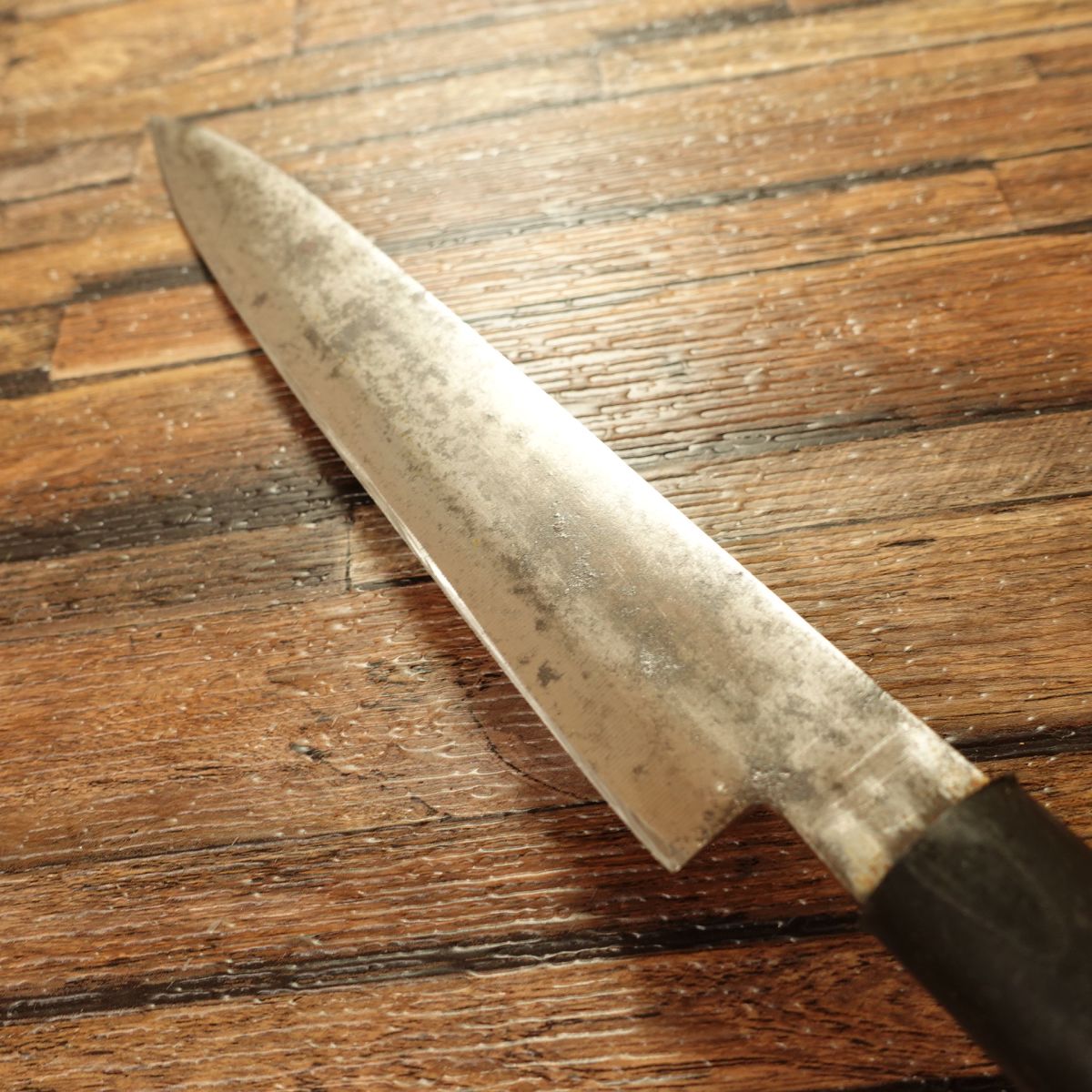 Hanagami Yanagiba Knife, Sharpened, Sashimi Knife, Double Bevel, Stored Item, With Seal, 220mm