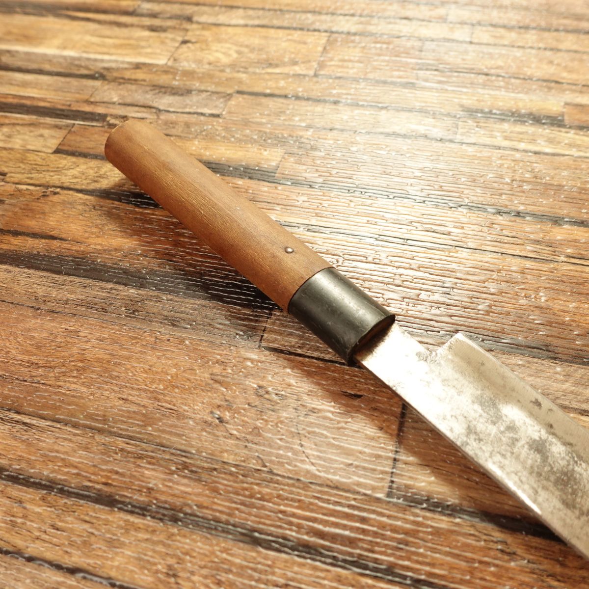 Hanagami Yanagiba Knife, Sharpened, Sashimi Knife, Double Bevel, Stored Item, With Seal, 220mm