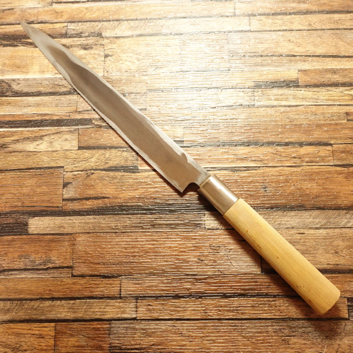 Michishio Yanagiba Knife, Sharpened, Sashimi Knife, Betsusaku, Lightly Used, 240mm