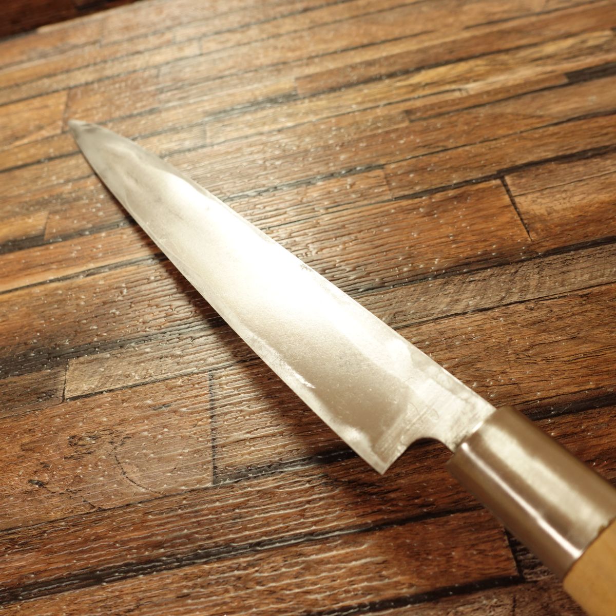 Michishio Yanagiba Knife, Sharpened, Sashimi Knife, Betsusaku, Lightly Used, 240mm
