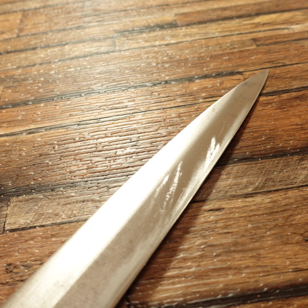 Michishio Yanagiba Knife, Sharpened, Sashimi Knife, Betsusaku, Lightly Used, 240mm