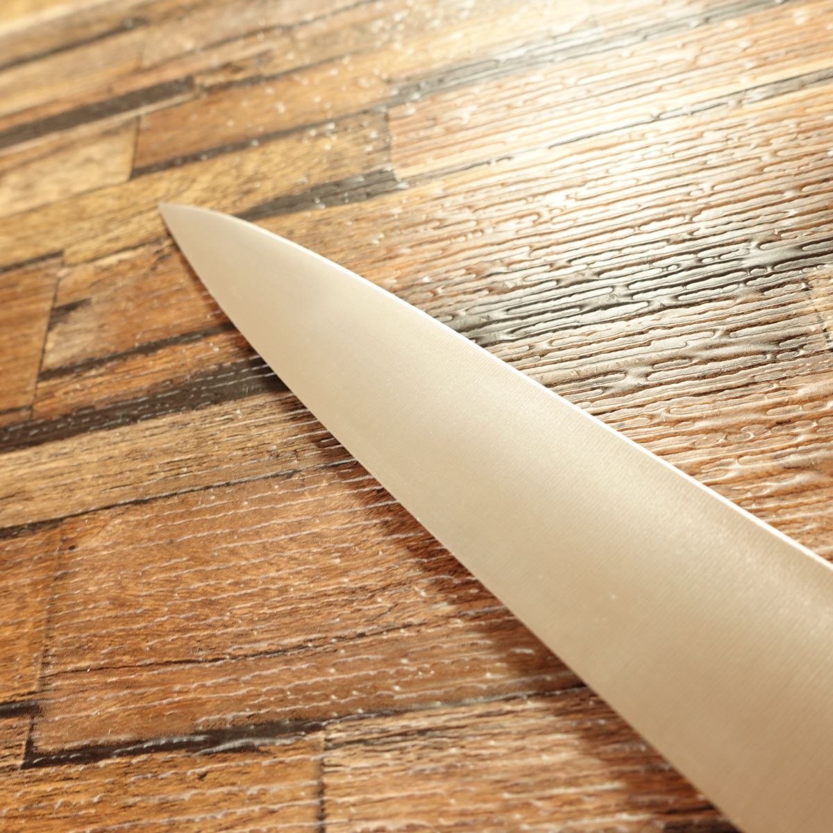 Noshu Magoroku Yanagiba Knife, Sharpened, Koryu Style, Sashimi Knife, Hammered Nashiji Finish, 200mm
