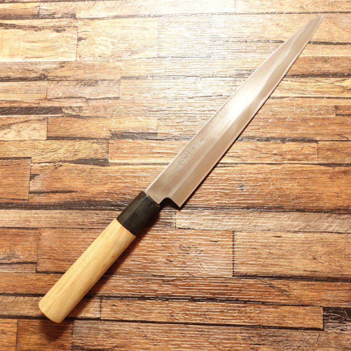 Noshu Masamune Yanagiba Knife, Sharpened, Stainless, Sashimi Knife, 210mm
