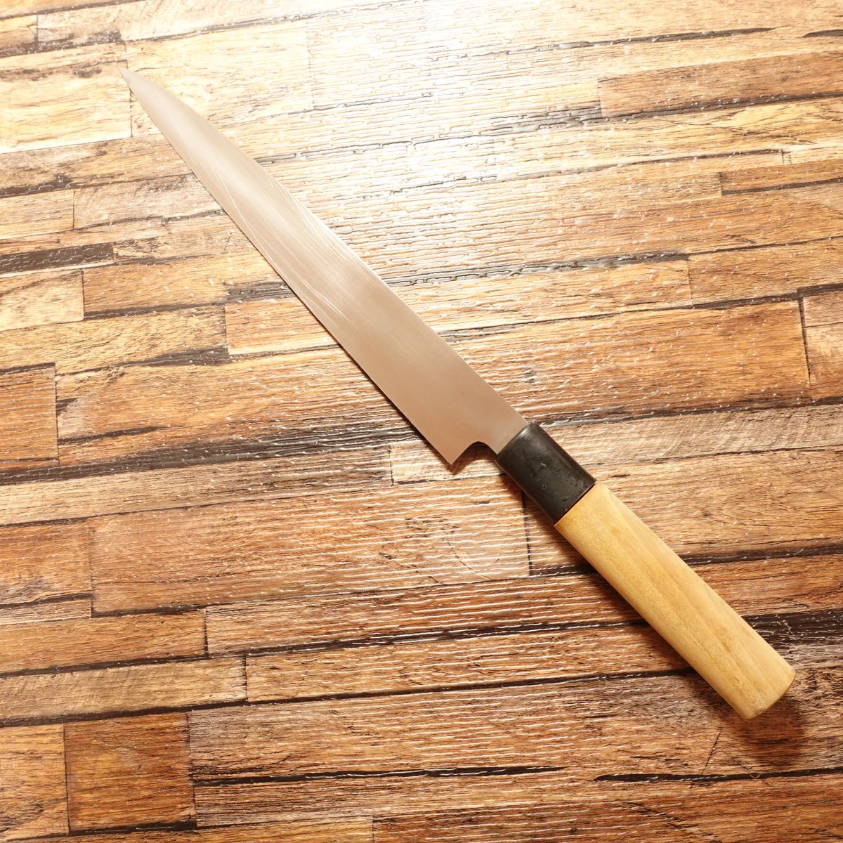 Noshu Masamune Yanagiba Knife, Sharpened, Stainless, Sashimi Knife, 210mm