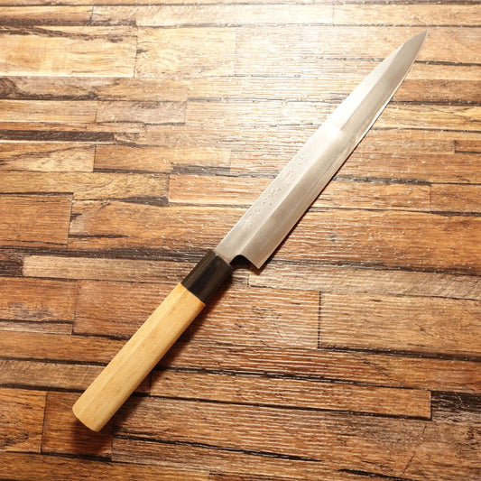 Toto Kanehira Yanagiba Knife, Sharpened, Hagane, Sashimi Knife, 210mm