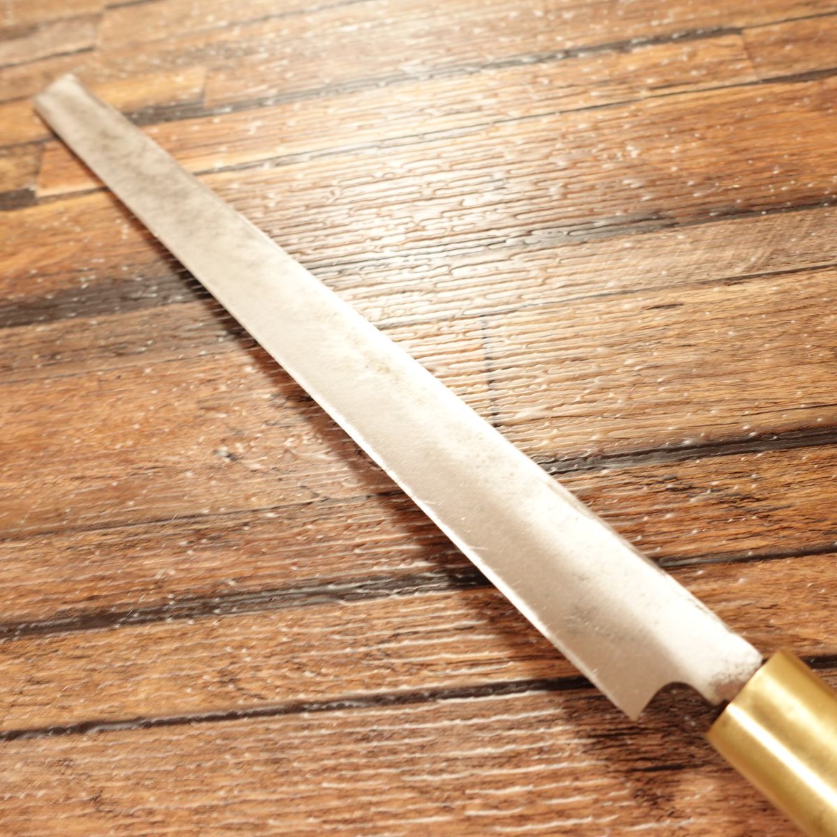 Seki Magoroku Tako-Hiki Knife, Sharpened, Hagane, 215mm