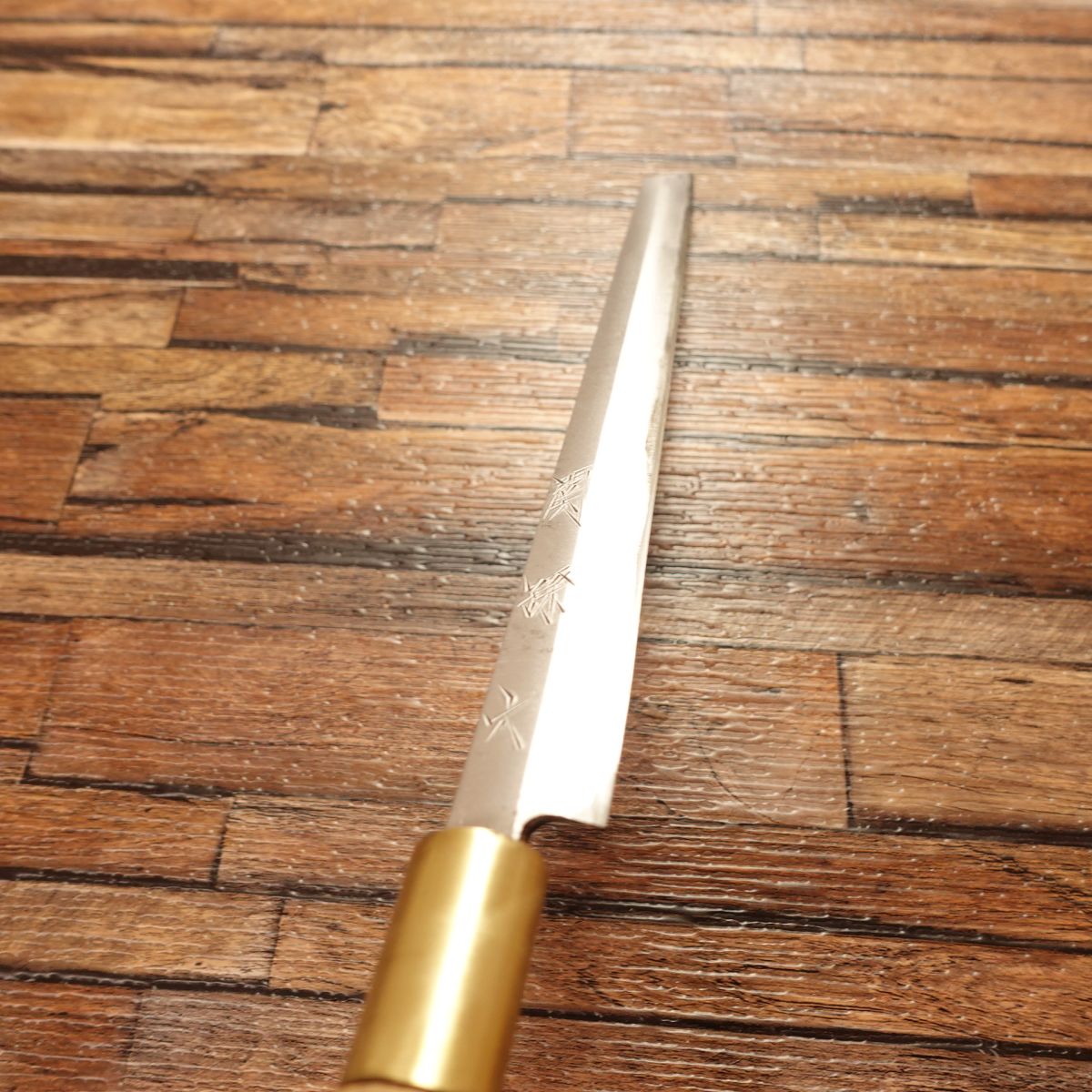 Seki Magoroku Tako-Hiki Knife, Sharpened, Hagane, 215mm