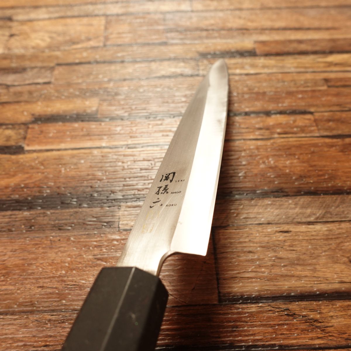 Seki Magoroku Yanagiba Knife, Sharpened, Kinju EDGE ST, Stainless, KAI, Sashimi Knife, 185mm