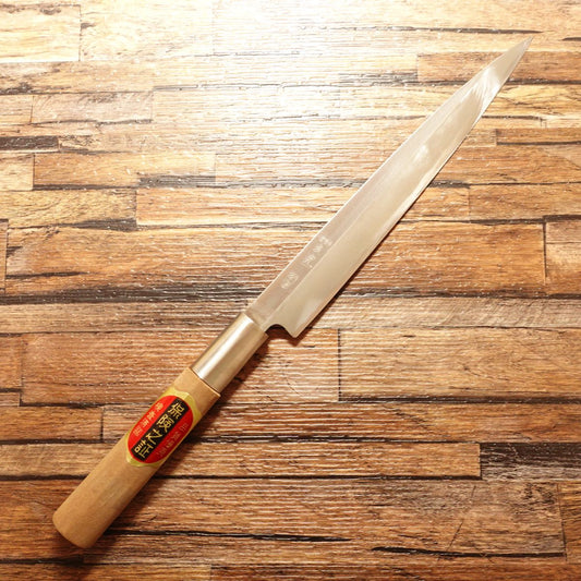 Tomomitsu Yanagiba Knife, Sharpened, Special Edition, Nearly Unused Stored, 210mm