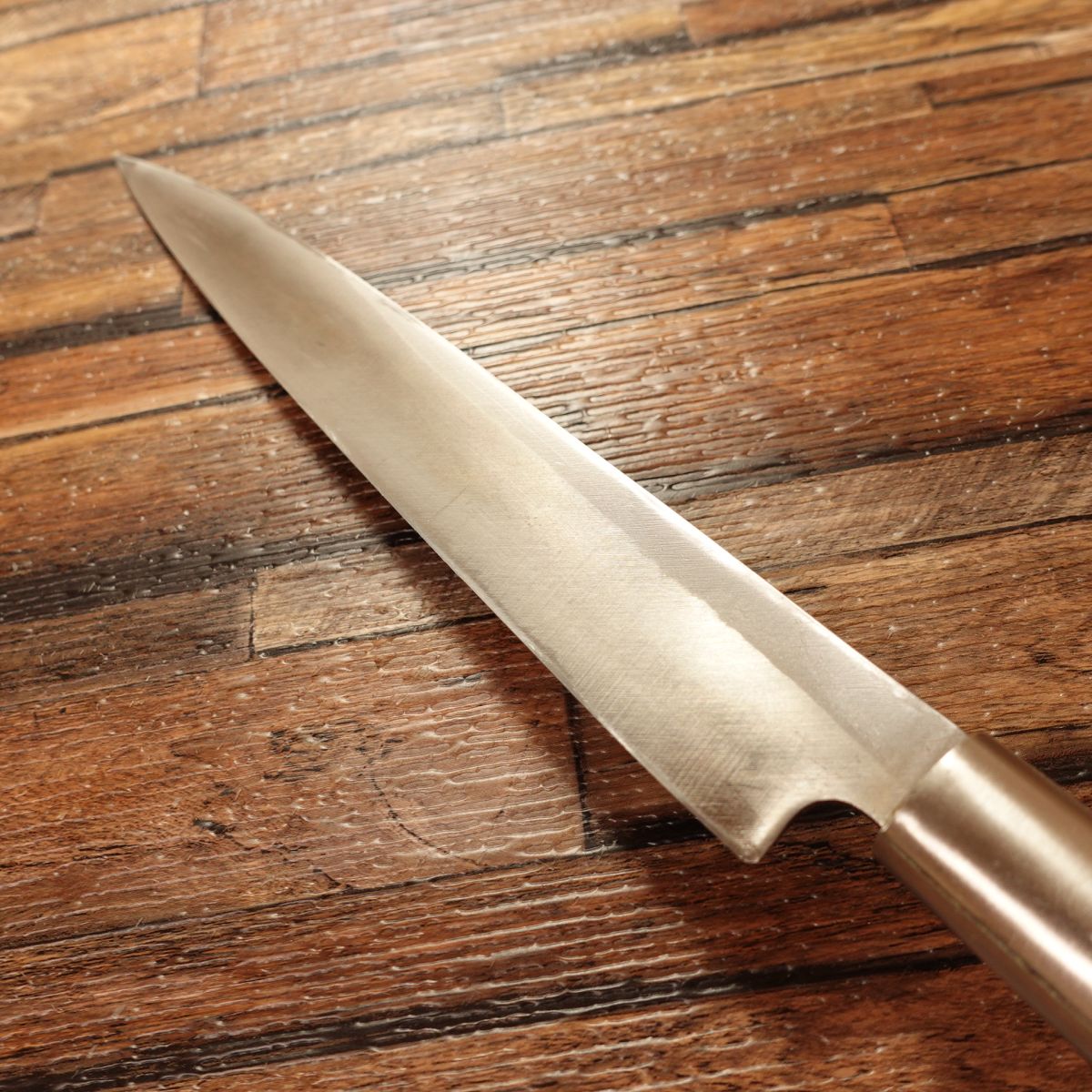 Tomomitsu Yanagiba Knife, Sharpened, Special Edition, Nearly Unused Stored, 210mm