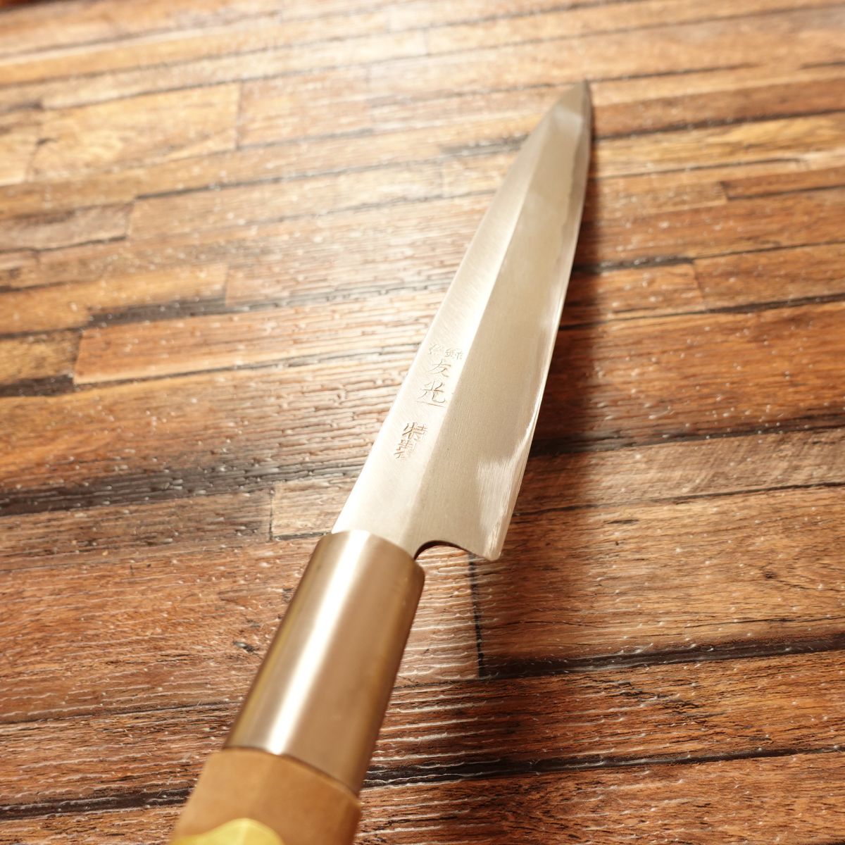Tomomitsu Yanagiba Knife, Sharpened, Special Edition, Nearly Unused Stored, 210mm