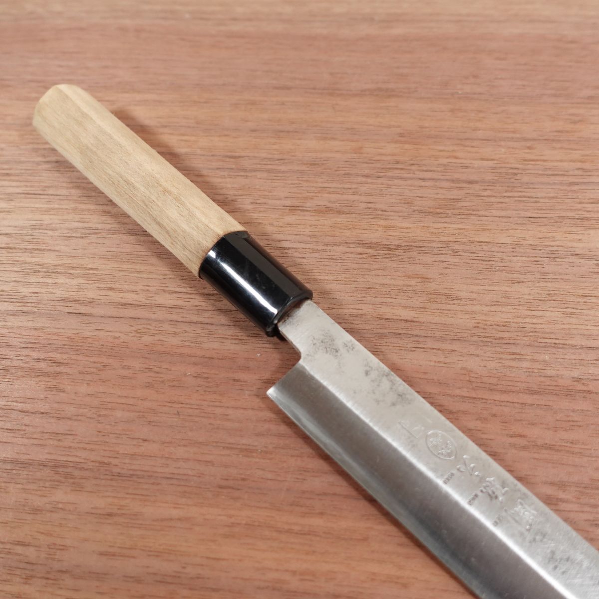 Seki Magoroku Yanagiba Knife, Sharpened, Ginju, Honko Steel, Sashimi Knife, Single Bevel, 210mm