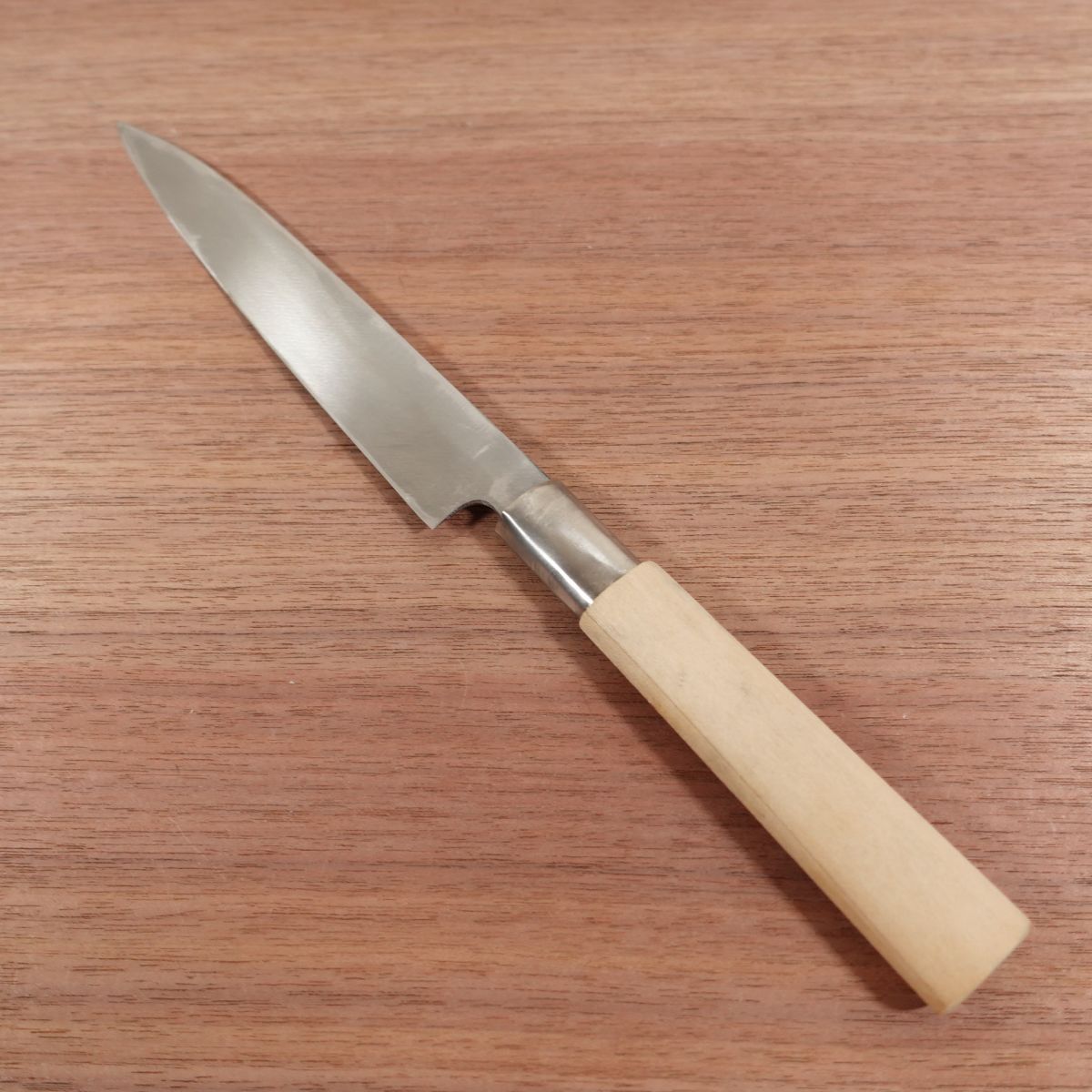 Masakiku Yanagiba Knife, Sharpened, Sashimi Knife, Carbon Steel, Single Bevel, Nearly Unused, 180mm