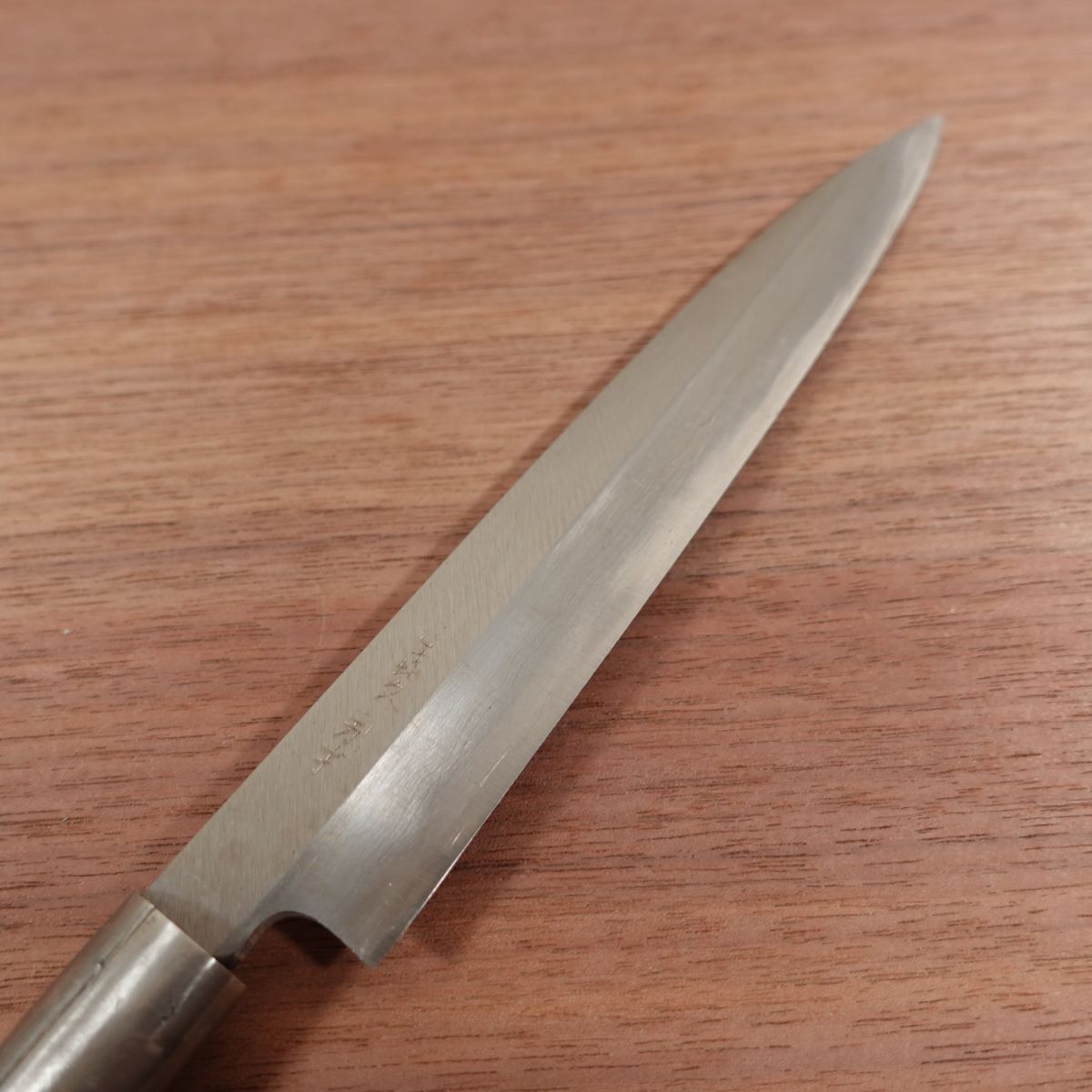Masakiku Yanagiba Knife, Sharpened, Sashimi Knife, Carbon Steel, Single Bevel, Nearly Unused, 180mm