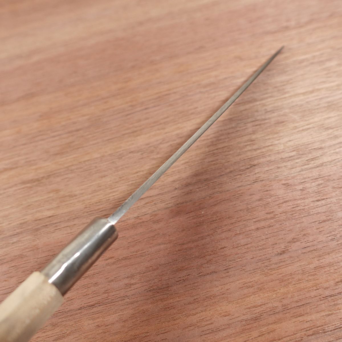 Masakiku Yanagiba Knife, Sharpened, Sashimi Knife, Carbon Steel, Single Bevel, Nearly Unused, 180mm