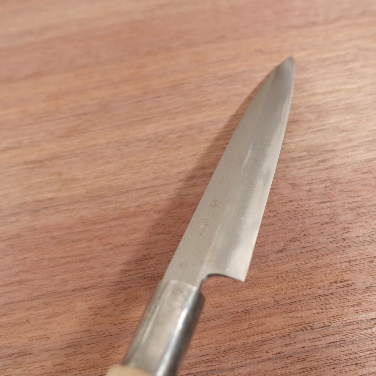 Masakiku Yanagiba Knife, Sharpened, Sashimi Knife, Carbon Steel, Single Bevel, Nearly Unused, 180mm