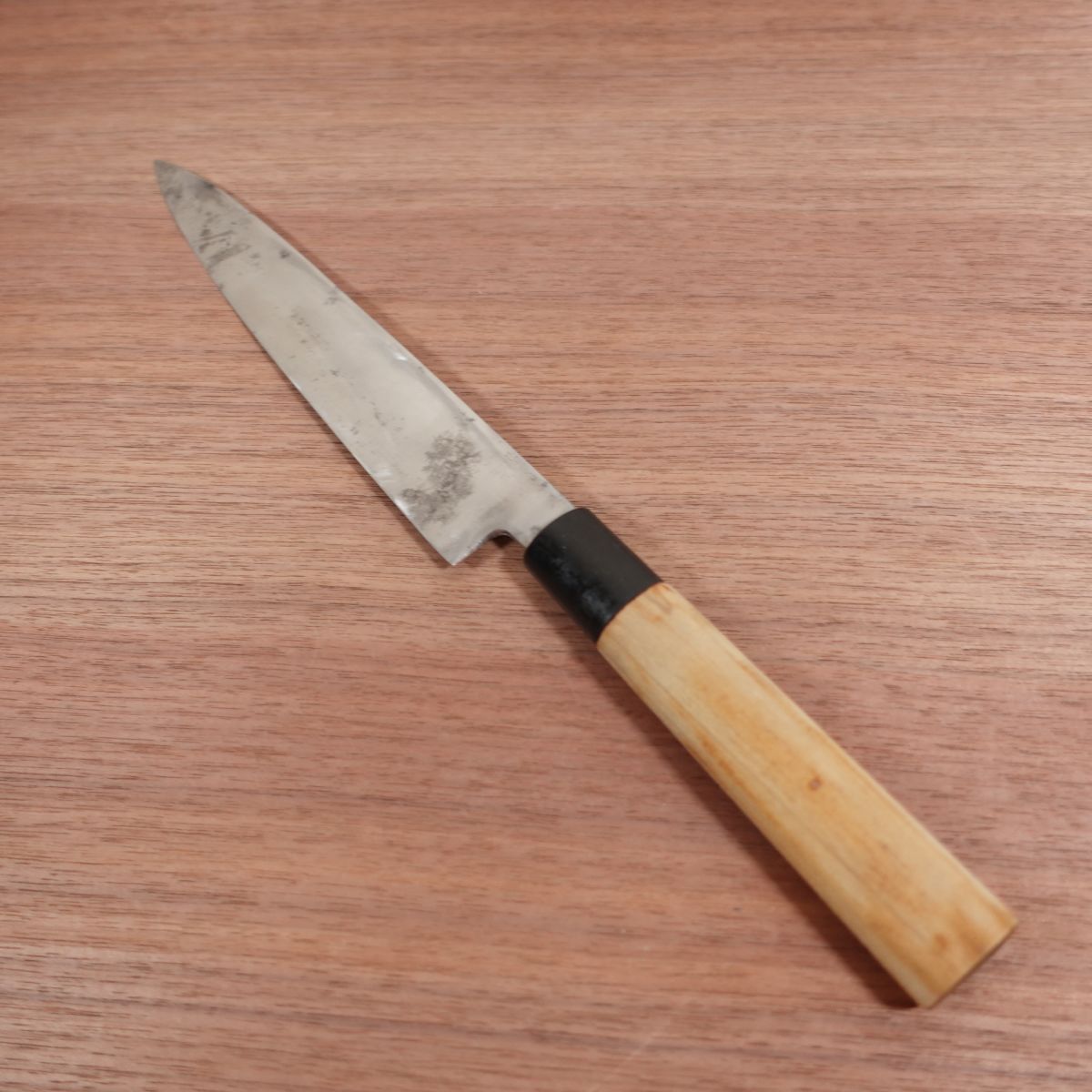 Hidetsuna Yanagiba Knife, Sharpened, Japanese Style, Sashimi Knife, Carbon Steel, 215mm