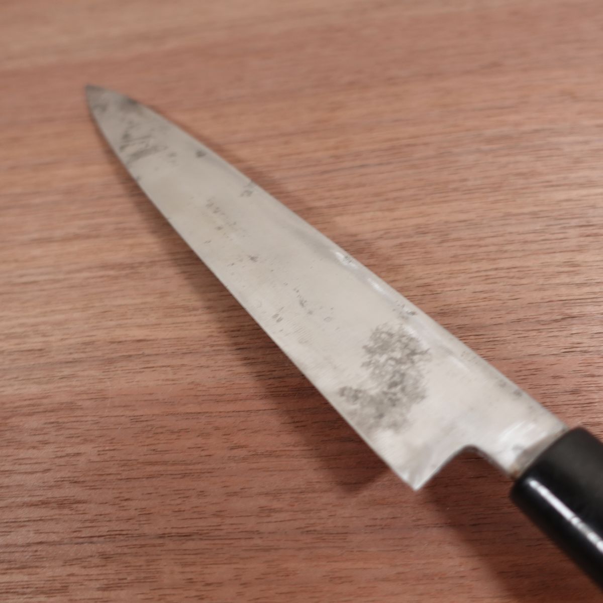 Hidetsuna Yanagiba Knife, Sharpened, Japanese Style, Sashimi Knife, Carbon Steel, 215mm