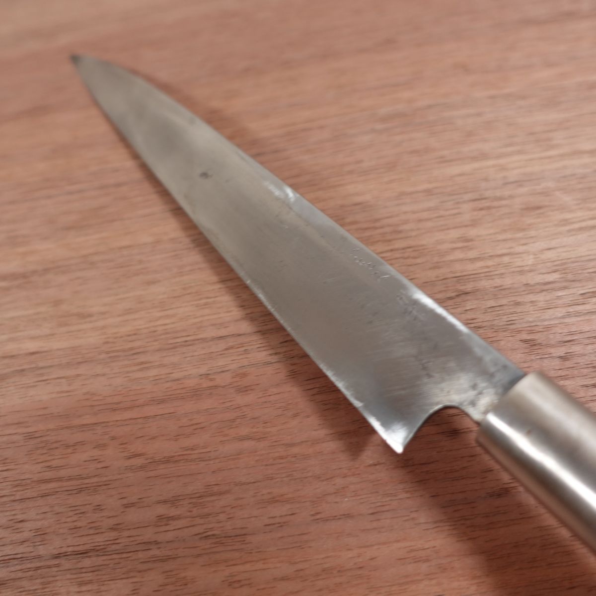 Masakiku Yanagiba Knife, Sharpened, Sashimi Knife, Carbon Steel, Single Bevel, Lightly Used, 210mm