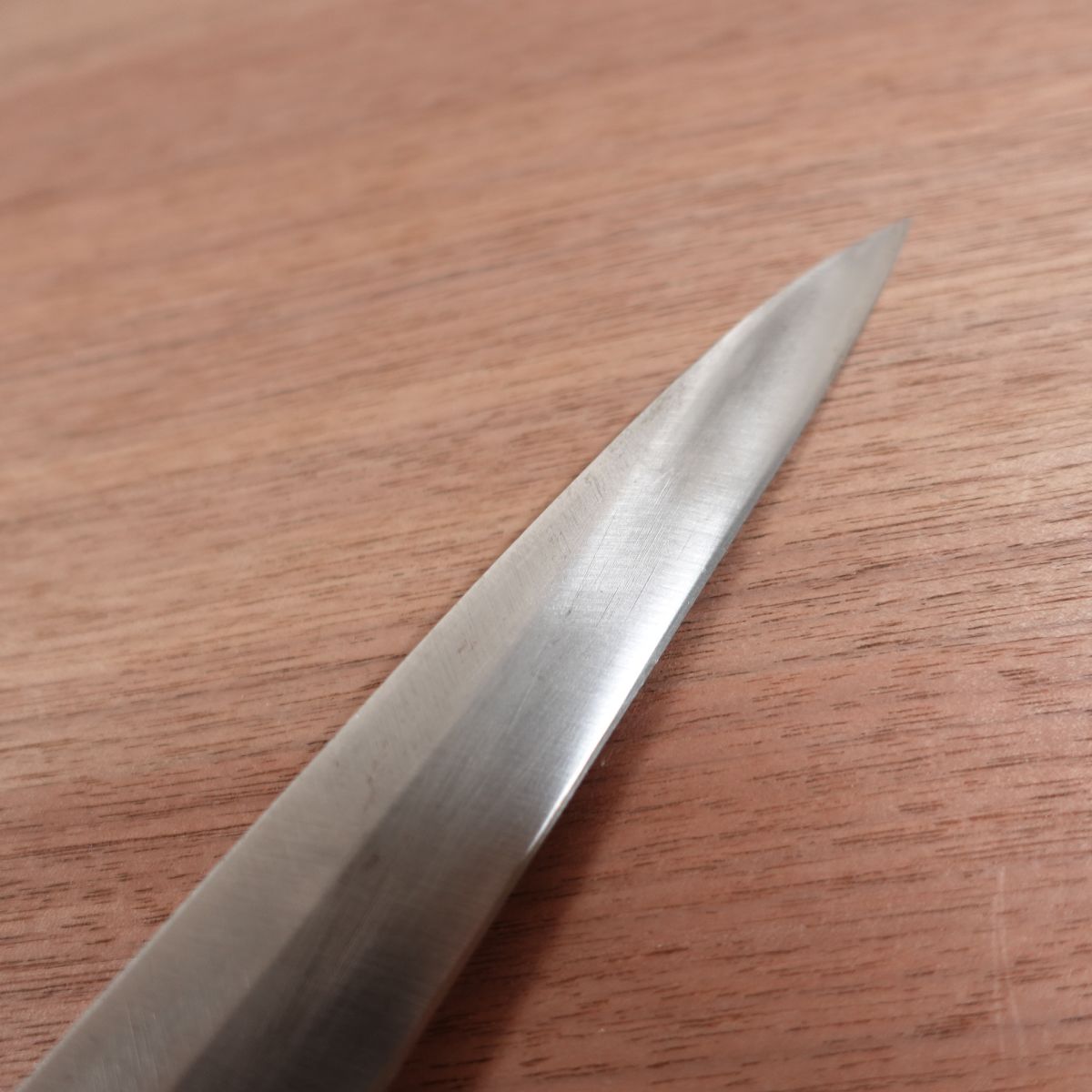 Masakiku Yanagiba Knife, Sharpened, Sashimi Knife, Carbon Steel, Single Bevel, Lightly Used, 210mm