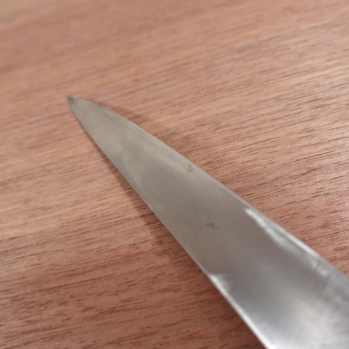 Masakiku Yanagiba Knife, Sharpened, Sashimi Knife, Carbon Steel, Single Bevel, Lightly Used, 210mm
