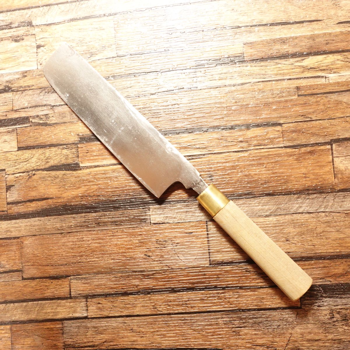Minamoto Kikusuga Usuba Knife, Sharpened, Hagane, Single-Edged, 170mm