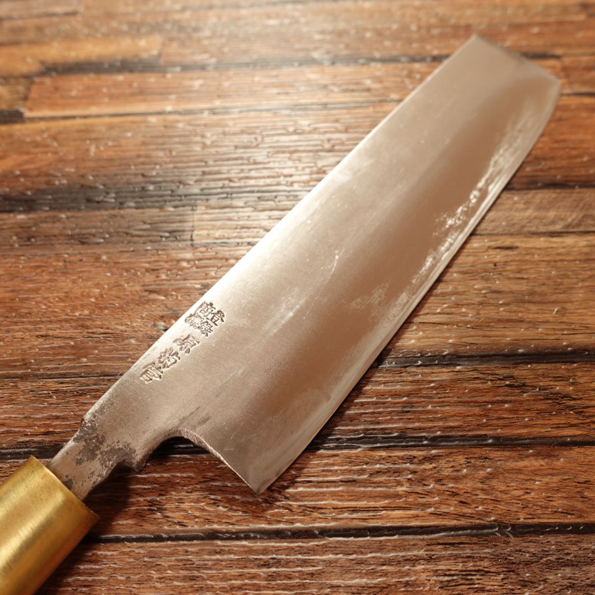 Minamoto Kikusuga Usuba Knife, Sharpened, Hagane, Single-Edged, 170mm
