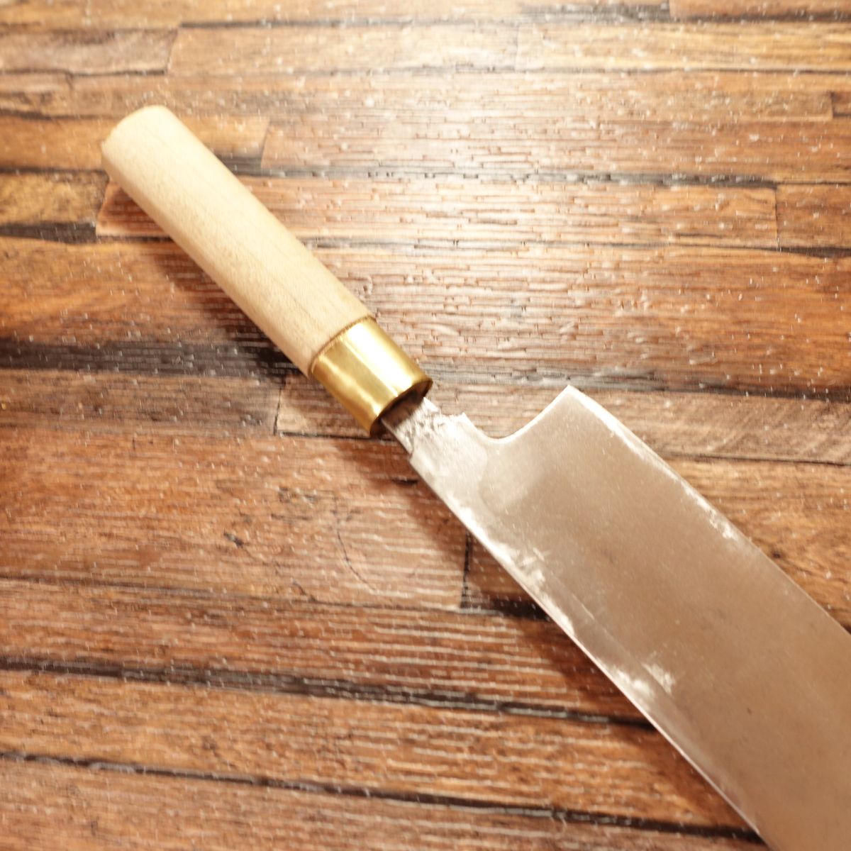 Minamoto Kikusuga Usuba Knife, Sharpened, Hagane, Single-Edged, 170mm