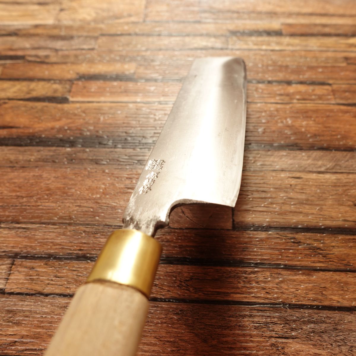 Minamoto Kikusuga Usuba Knife, Sharpened, Hagane, Single-Edged, 170mm