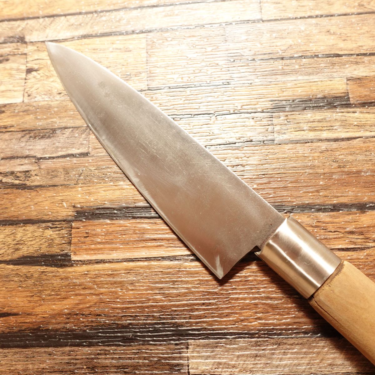 Sanjo Kokaji Wa-Gyuto, Sharpened, Hagane, Lightweight, Thin, 170mm