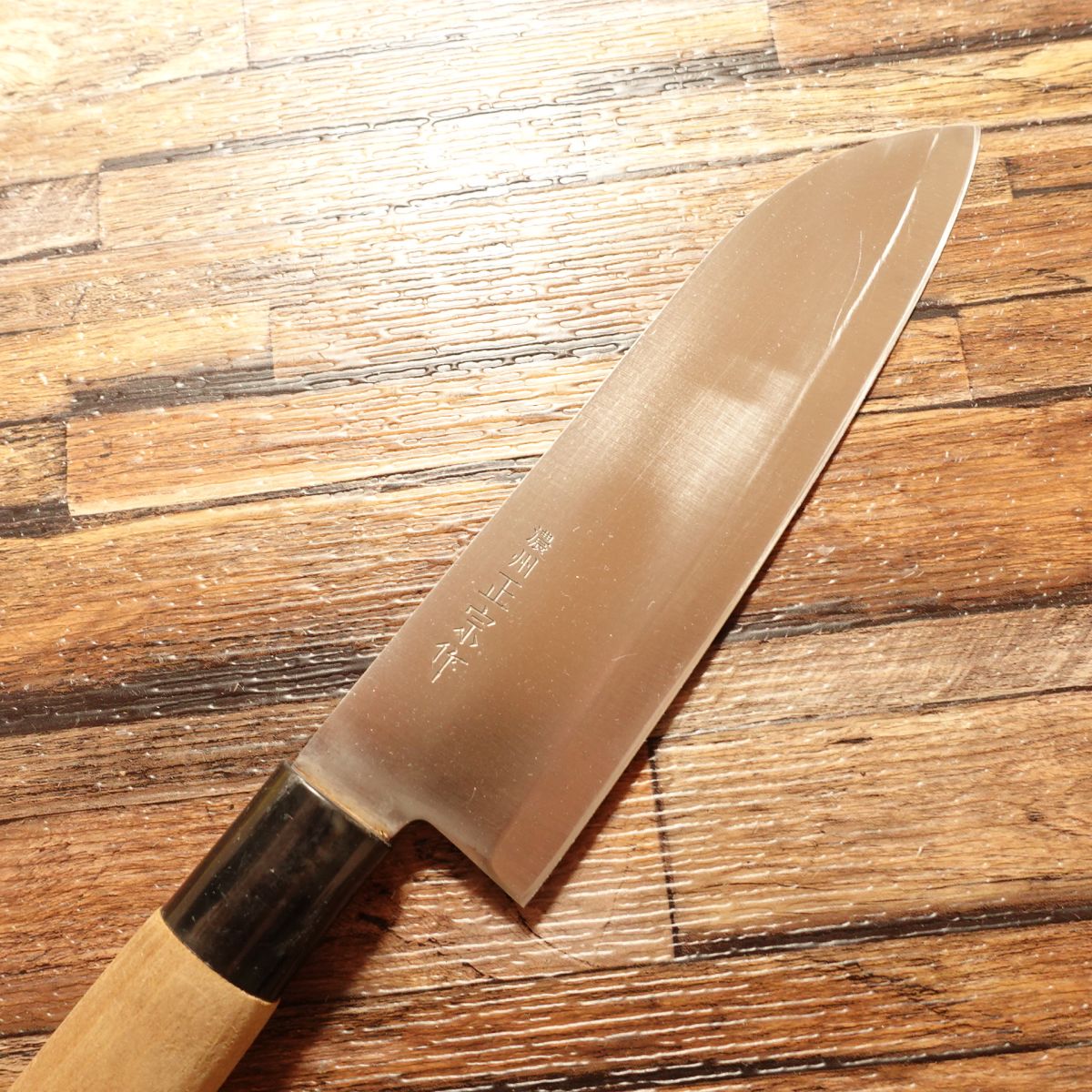 Noshu Masamune Santoku Knife, Sharpened, Stainless, Wa-Santoku, 170mm
