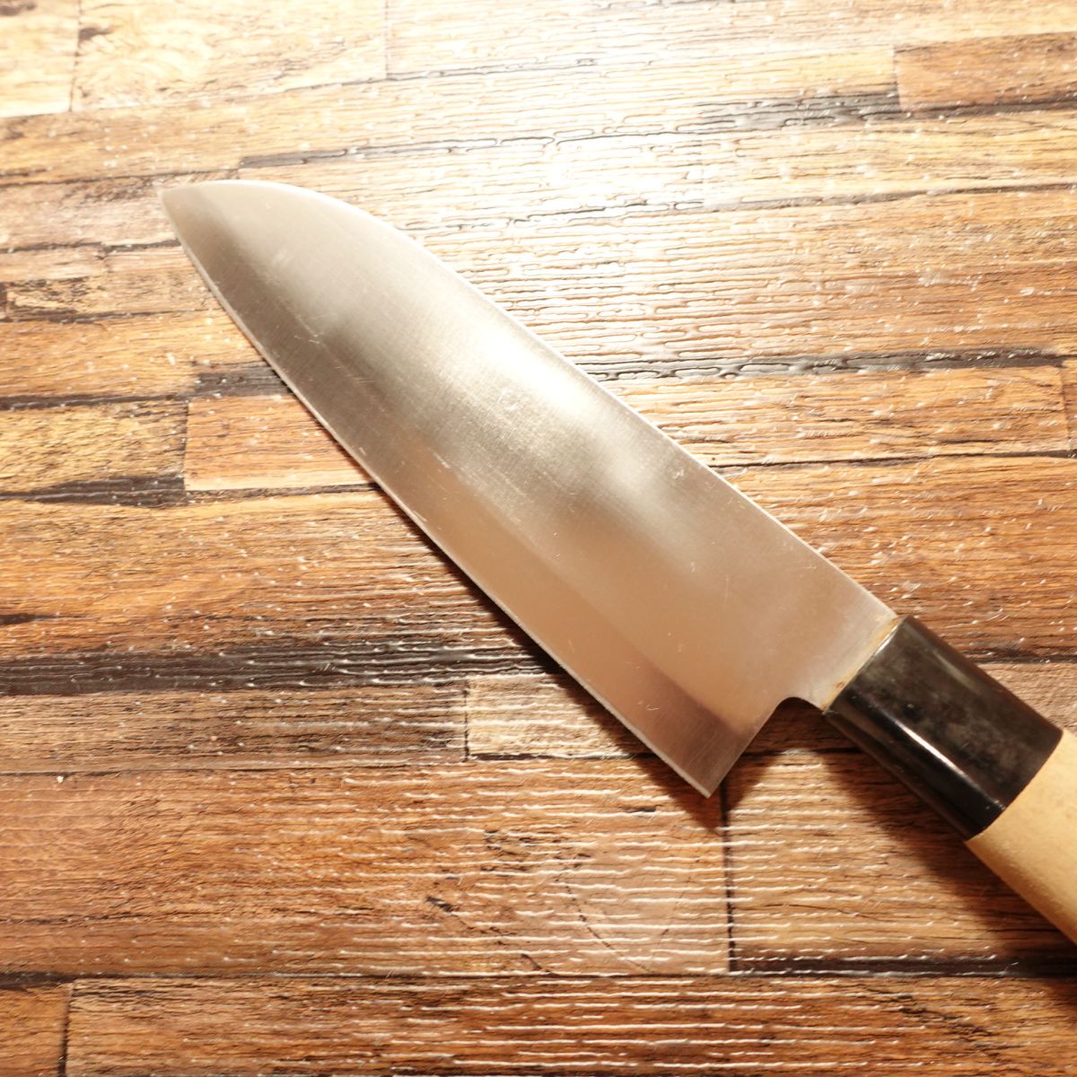 Noshu Masamune Santoku Knife, Sharpened, Stainless, Wa-Santoku, 170mm