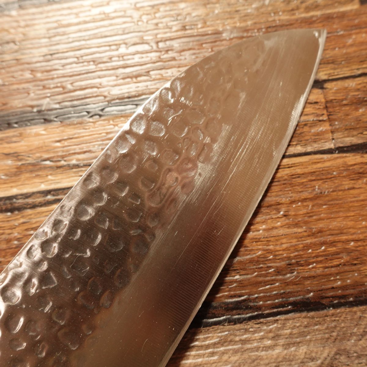 Noshu Magoroku Santoku Knife, Sharpened, Tsuchime, Koryu, 170mm