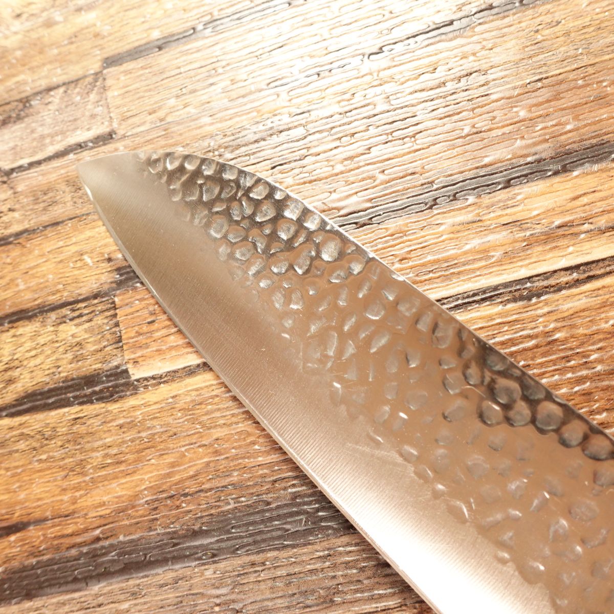 Noshu Magoroku Santoku Knife, Sharpened, Tsuchime, Koryu, 170mm