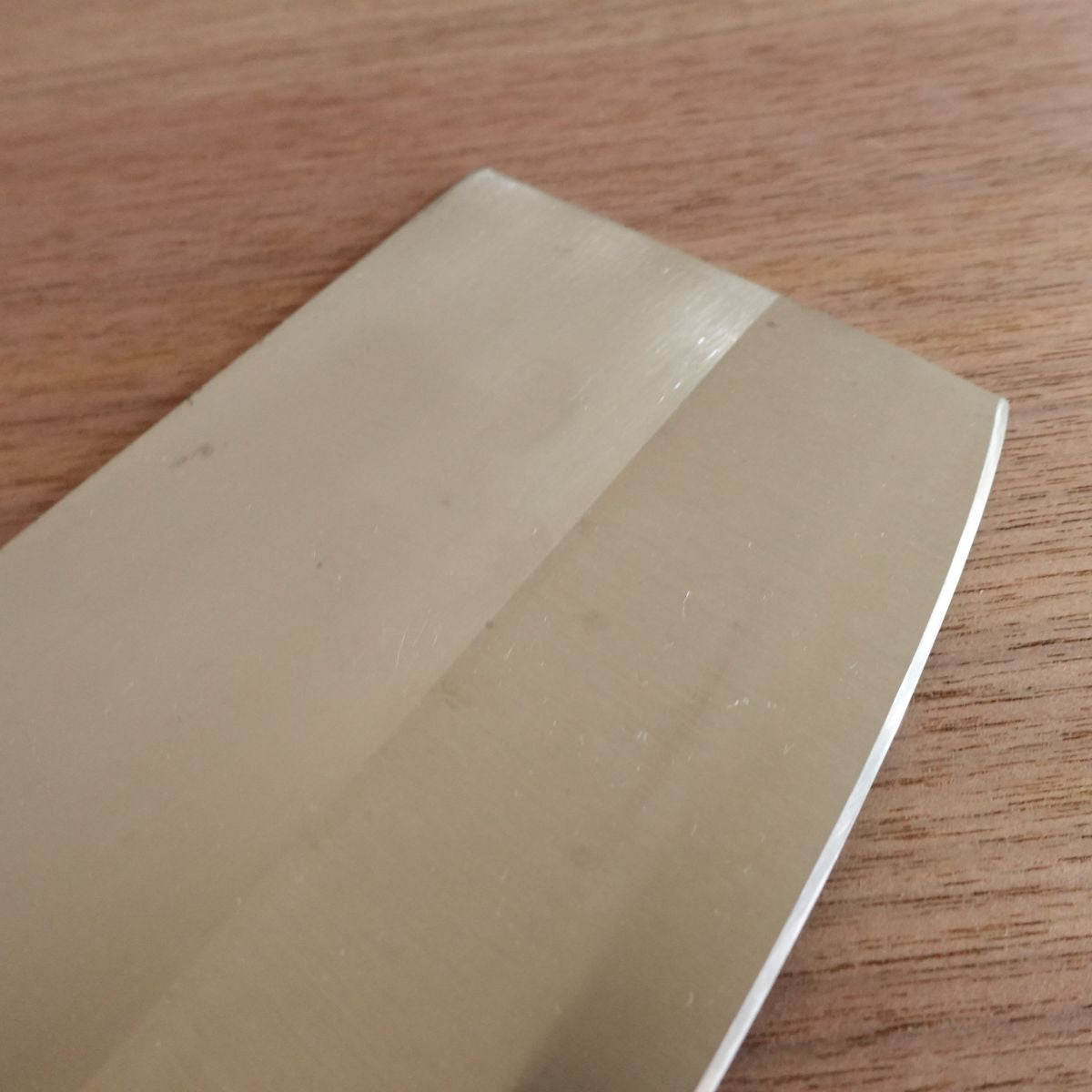 Seki Munekage Chinese Cleaver Knife, Sharpened, Wide Blade, Stainless Steel, 180mm