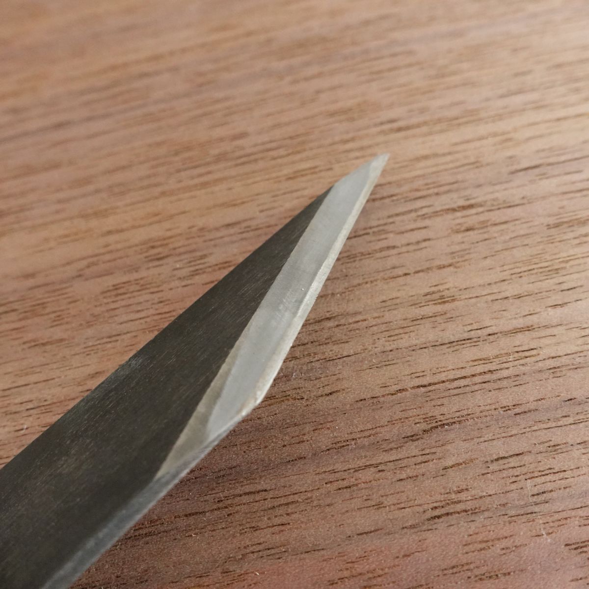 Suketomo Kiridashi Knife, Sharpened, Floral Knife, Ikebana Tool, Hagane Steel, Wooden Sheath, 75mm