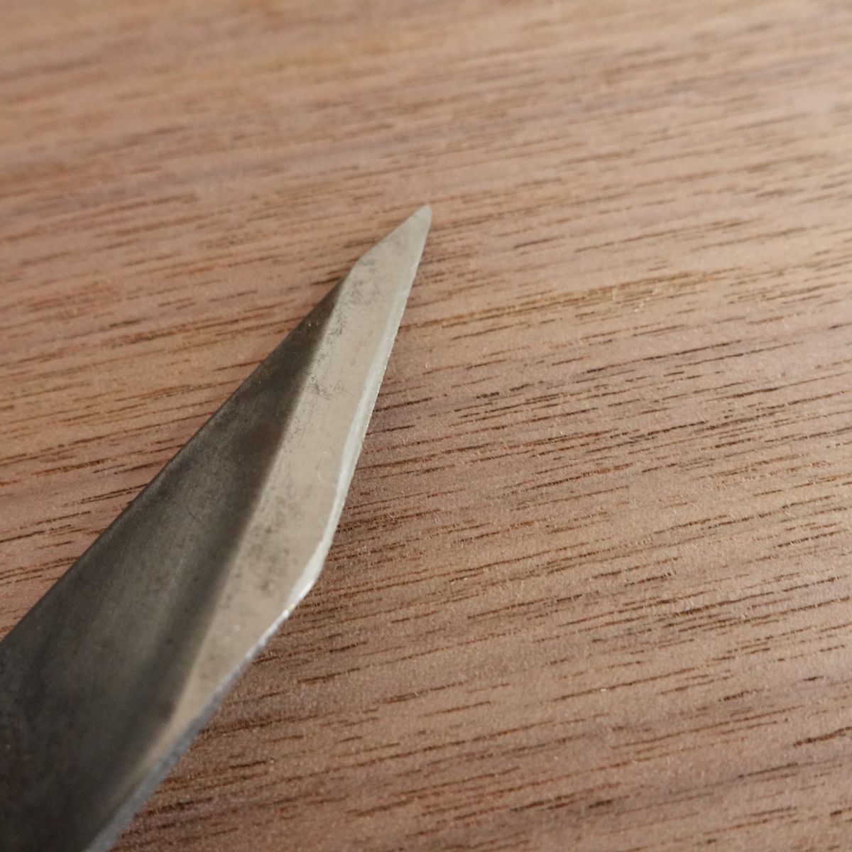 Kakuri Kiridashi Knife, Sharpened, Full Steel, Single Bevel, With Sheath, Hagane Steel, 65mm