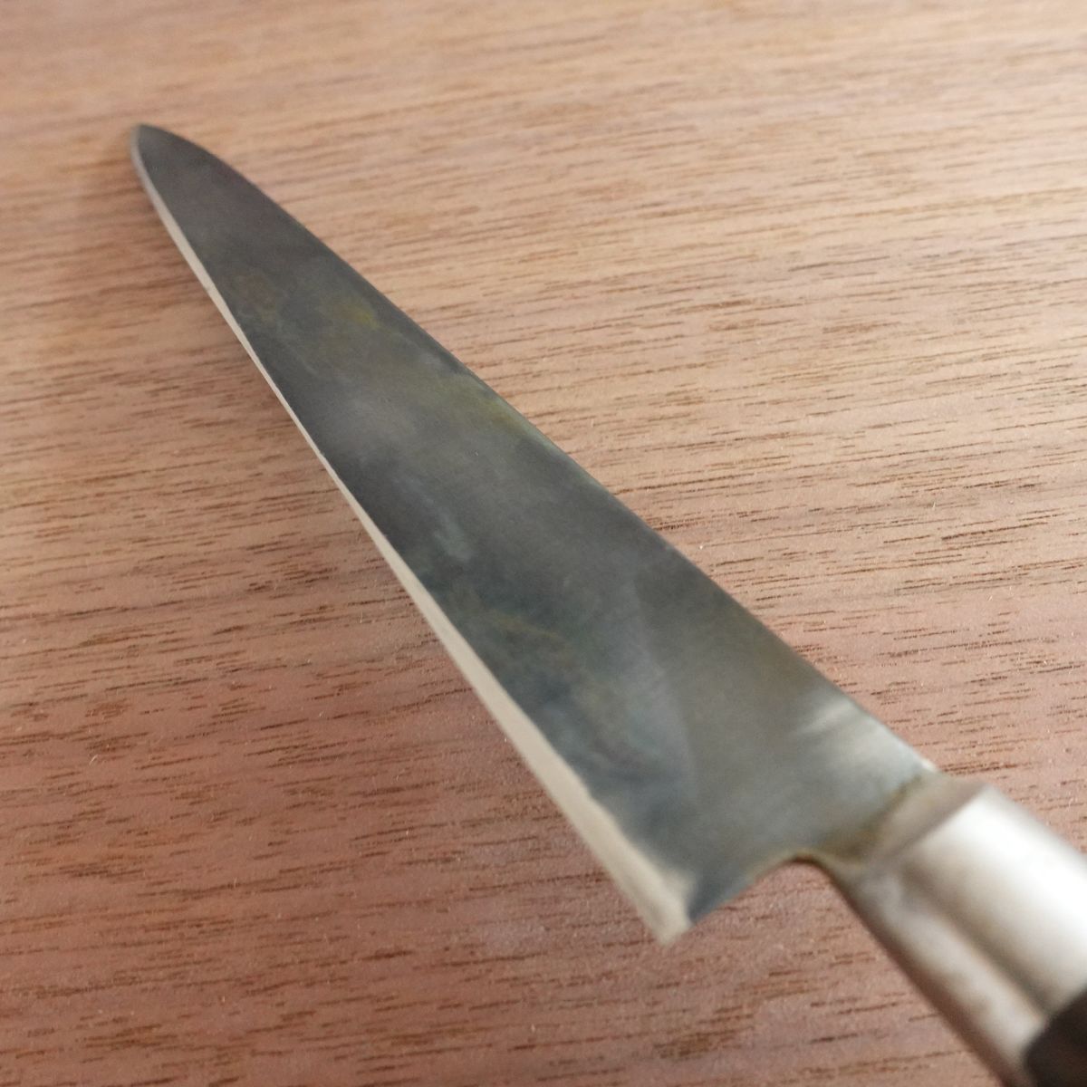 [HYPER REBORN] Edokoma Petty Knife, Black Oxide Finish, Fruit Knife, Decorative Cutting, 140mm