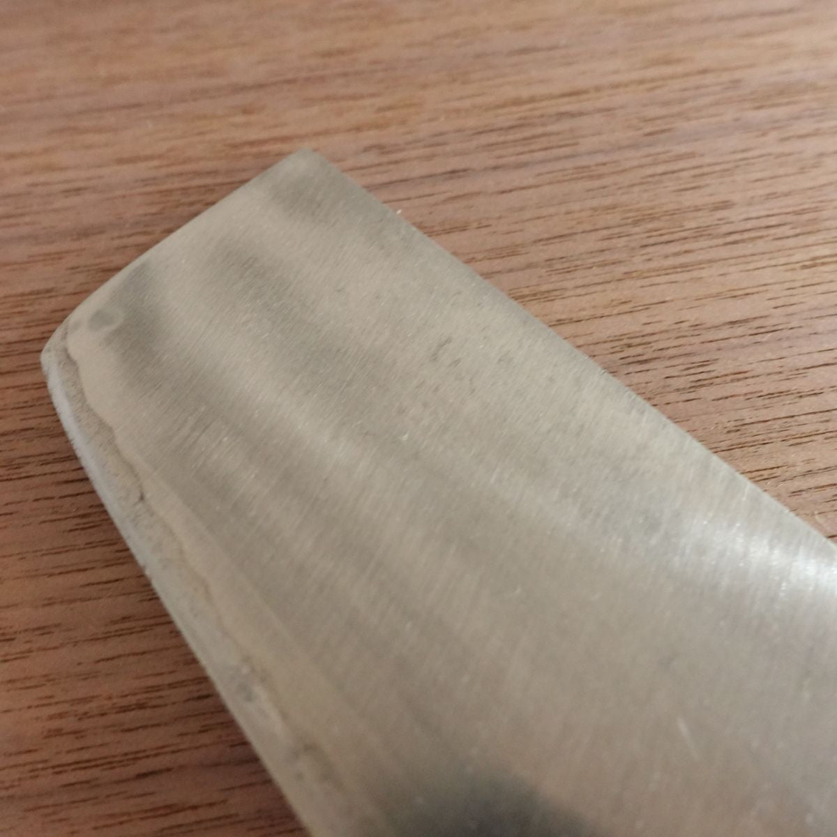 Sumidagawa Nakiri Knife, Sharpened, Hon-Warikomi, NS-65 DP Treatment, 155mm