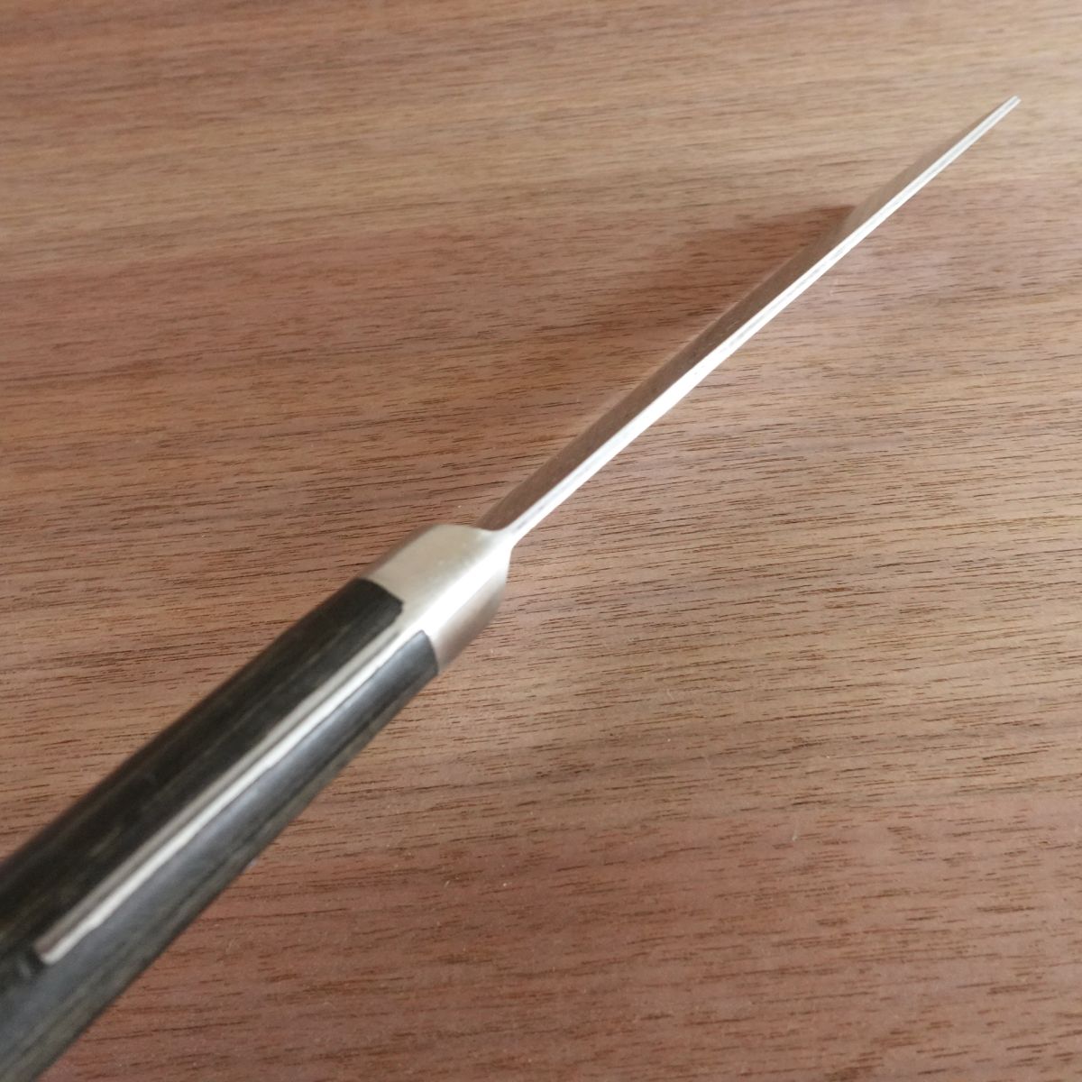 Sumidagawa Nakiri Knife, Sharpened, Hon-Warikomi, NS-65 DP Treatment, 155mm