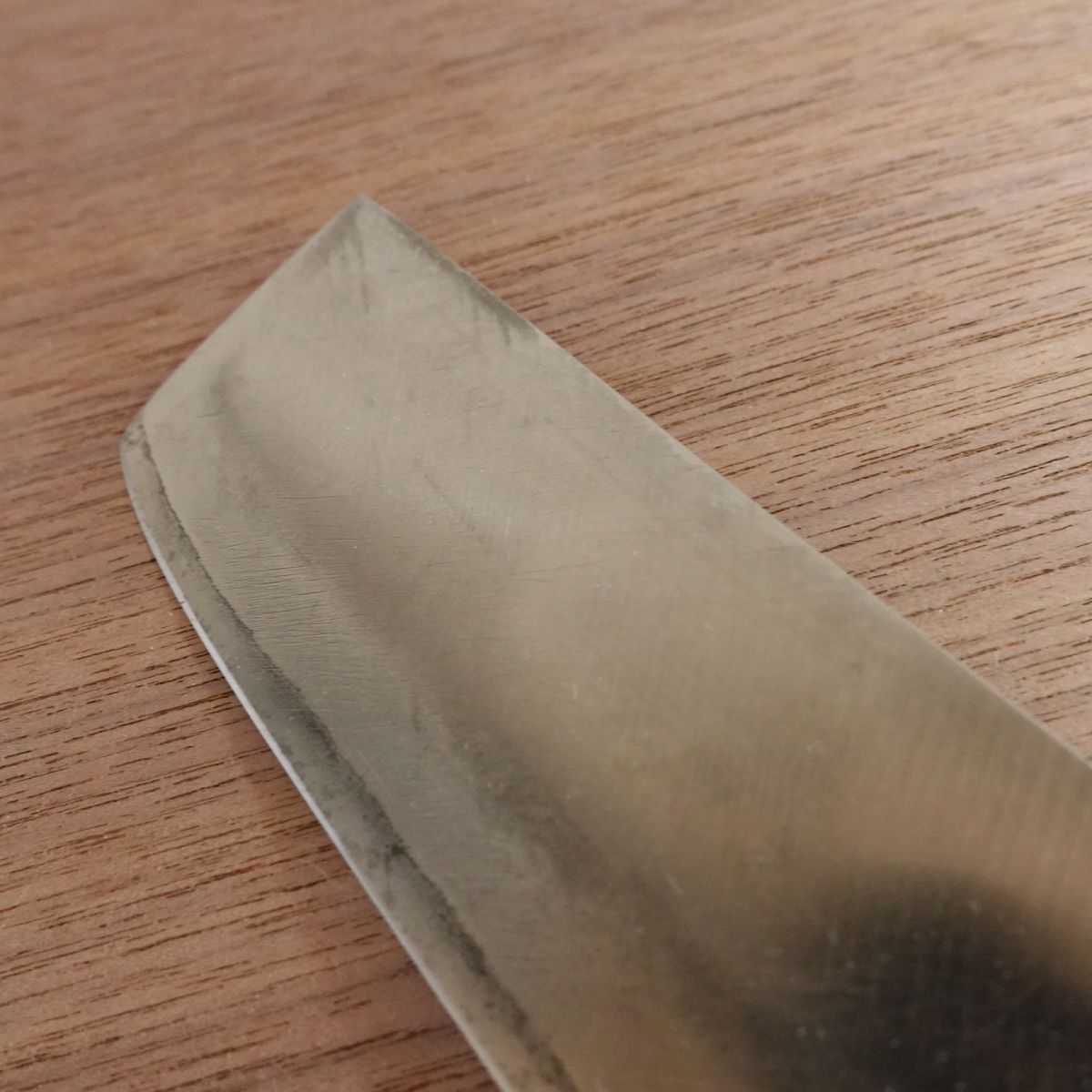 Kikuichimonji Nakiri Knife, Sharpened, Hon-Warikomi, Betsuuchi, 170mm