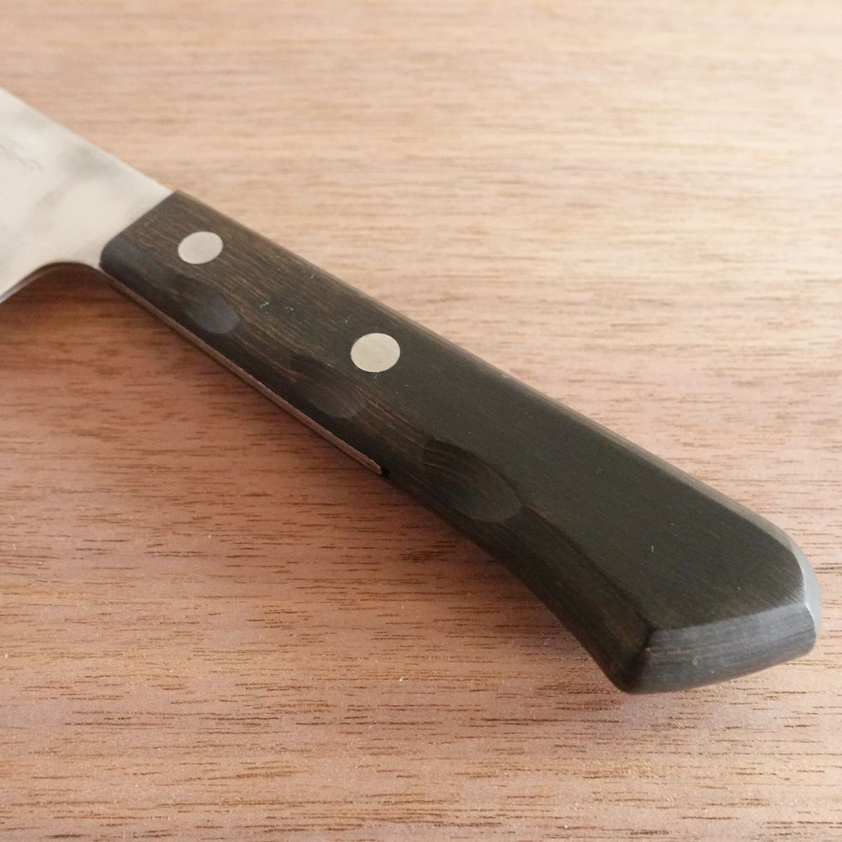 Kikuichimonji Nakiri Knife, Sharpened, Hon-Warikomi, Betsuuchi, 170mm