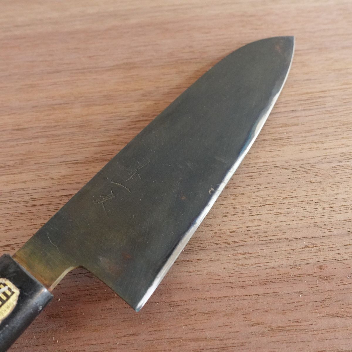 [HYPER REBORN] Sakai Ichiji Santoku Knife, Black Oxide Finish, All-Purpose Knife, Sakai Forged, 170mm