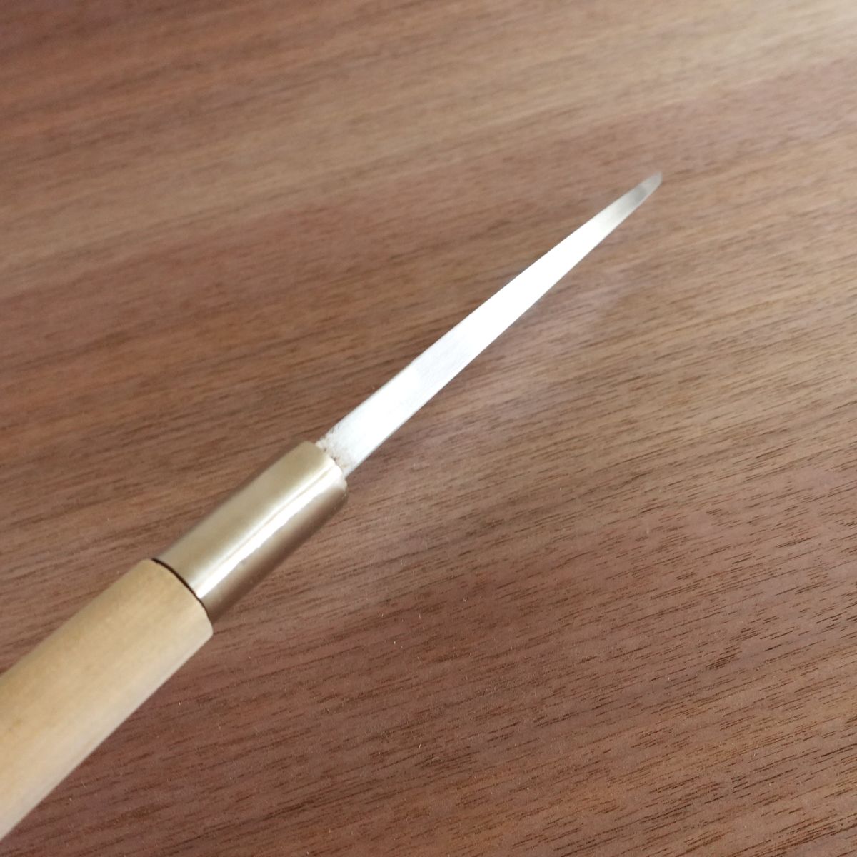 Shinkai Deba Knife, Sharpened, Hagane Steel, Single Bevel, Nearly Unused Stored Item, 155mm